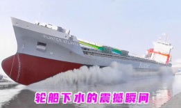 轮船视频,航拍视角下的轮船壮丽航程